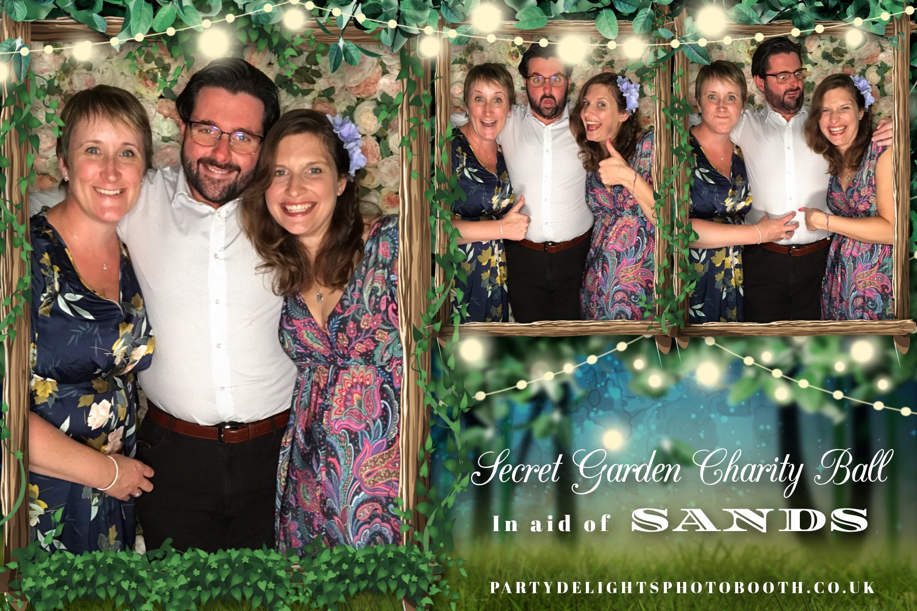 Secret Garden Charity Ball - In aid of SANDS - Prints | View more photos from the event at gallery.partydelightsphotobooth.co.uk/u/PartyDelightsPhotoBooth/Secret-Garden-Charity-Ball-In-aid-of-SANDS-Prints